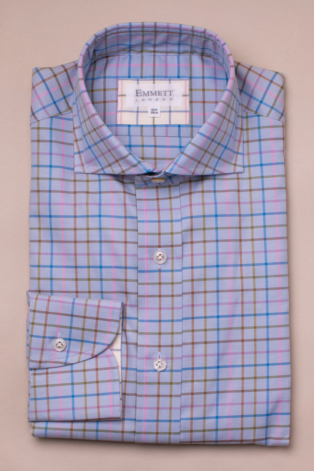 Blue And Pink Country Check Shirt – Emmett London