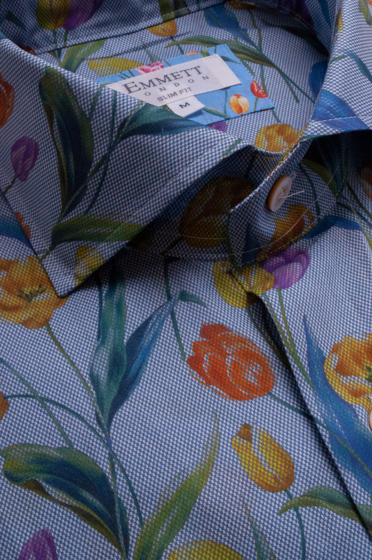 Colourful Floral Printed Shirt