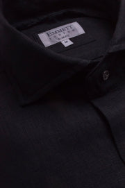 Black Linen Shirt