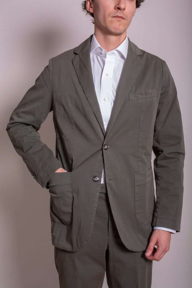 Dark Green  Cotton Jacket
