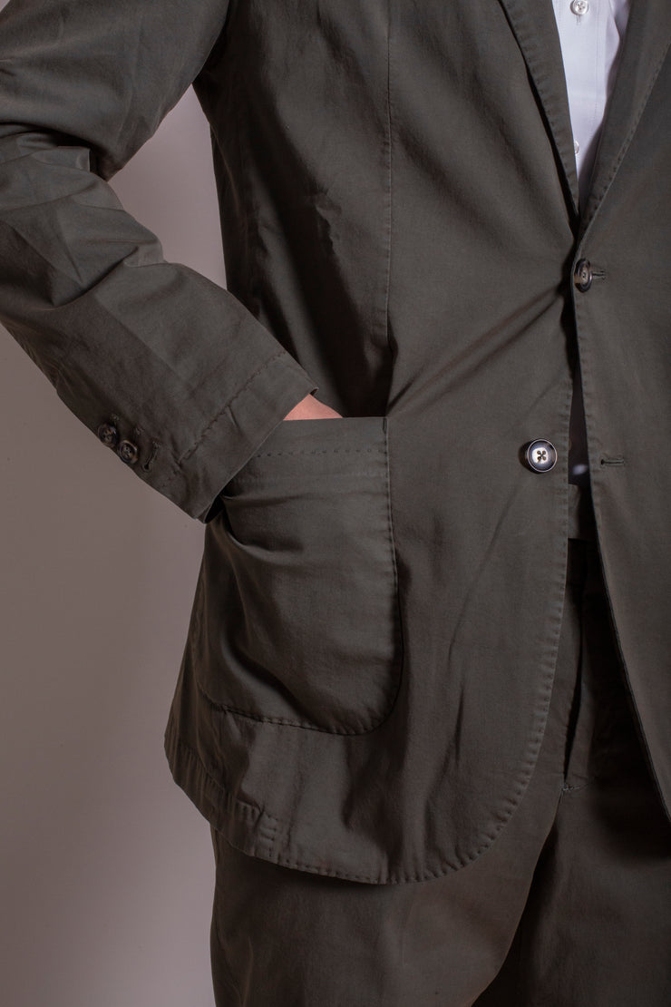Dark Green  Cotton Jacket