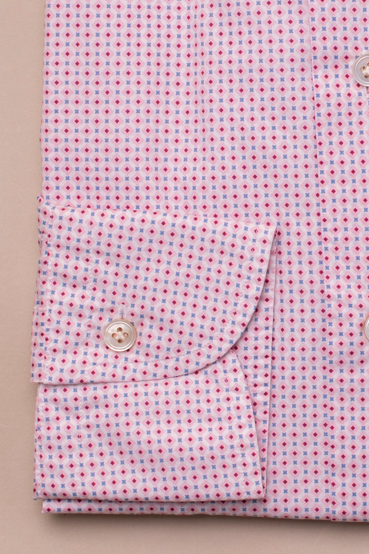 Pink And Blue Dots Shirt