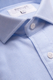 Blue Airtex Shirt