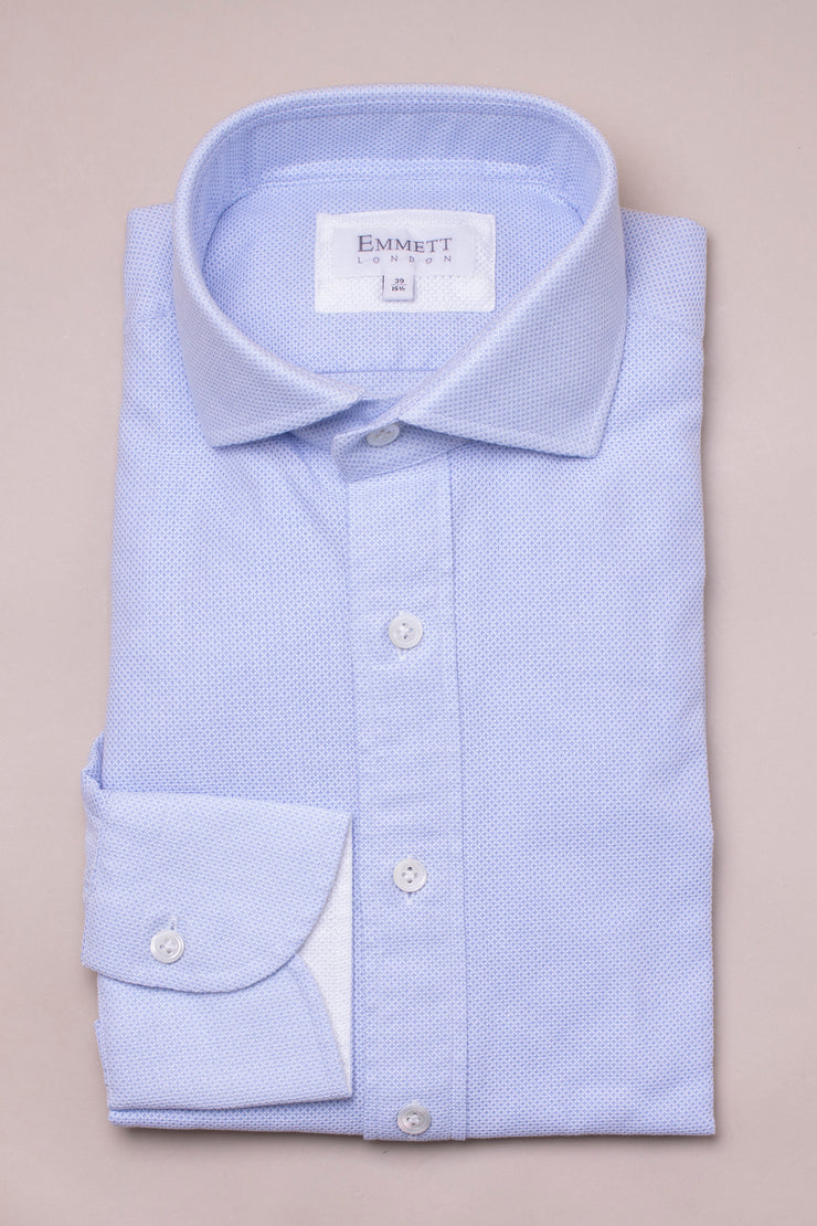 Blue Airtex Shirt