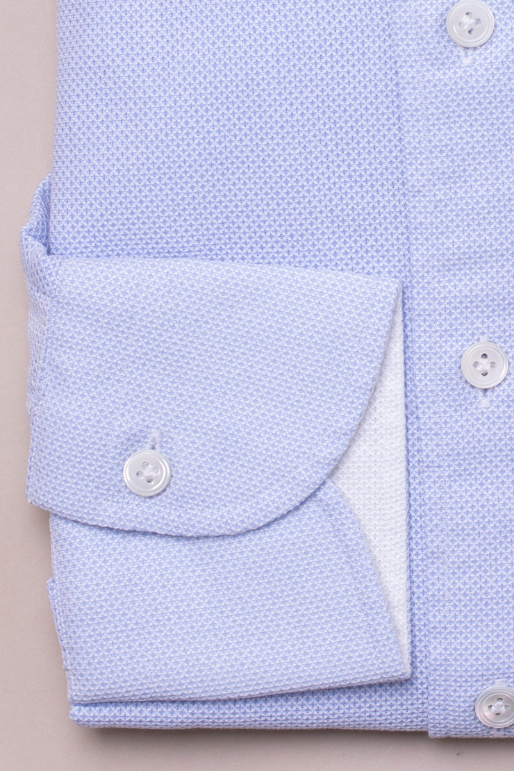 Blue Airtex Shirt
