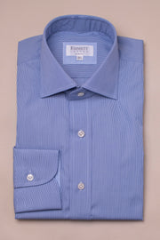 Blue On Blue Fine Striped Shirt