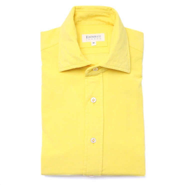 Yellow Cord Shirt