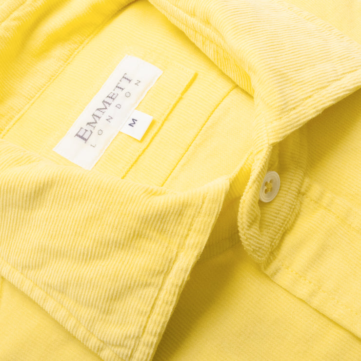 Yellow Cord Shirt