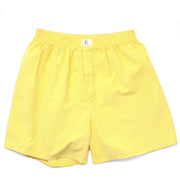 Yellow Cord Boxer Shorts