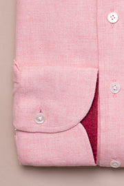 Pink Brushed Cotton Shirt