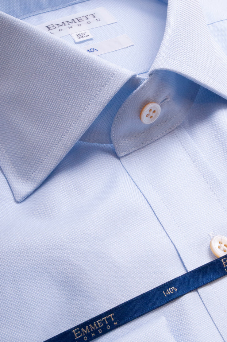 Sky Blue Oxford 140s Shirt