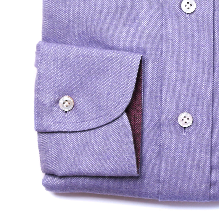 Light Purple Brushed Cotton Shirt