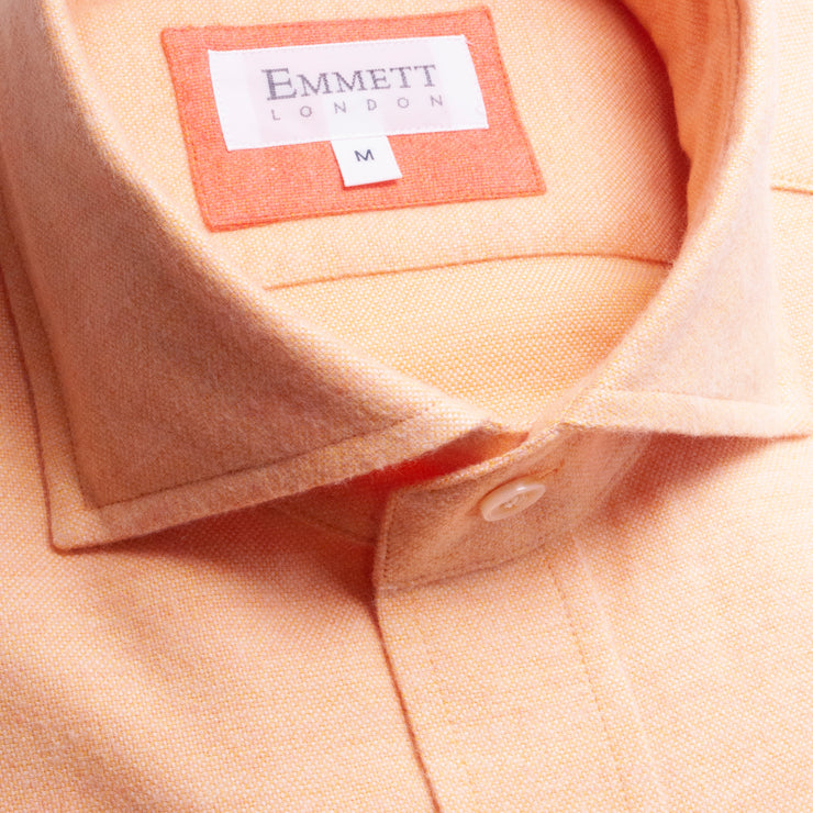 Yellow Brushed Cotton Shirt