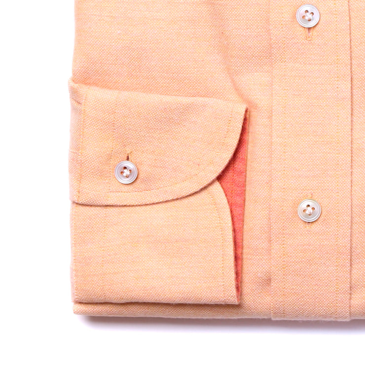 Yellow Brushed Cotton Shirt