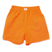 Orange Cord Boxer Shorts