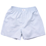 Light Blue Brushed Cotton Boxer Shorts