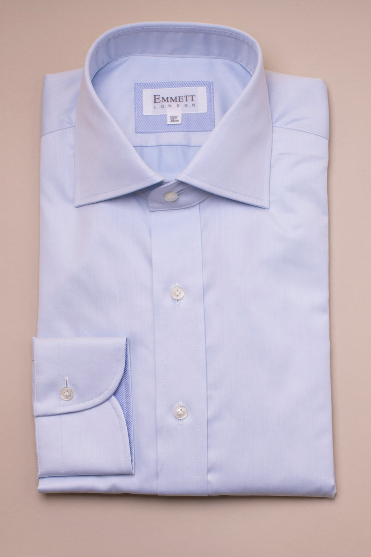 Blue Baby Twill Shirt