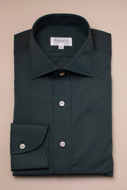 Dark Green Poplin Shirt