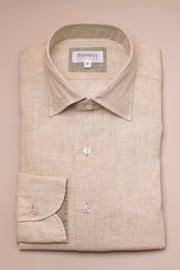 Light Khaki Linen Shirt
