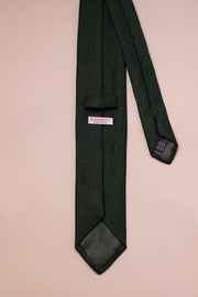 Dark Green Grenadine Tie