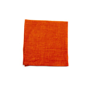 Solar Flare Orange Pocket Square - Emmett London - Jermyn Street & Kings Road Shirtmakers